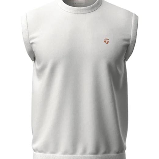 Taylormade 高尔夫男士 宽松型 针织圆领无袖坎肩 套头背心 商品图3