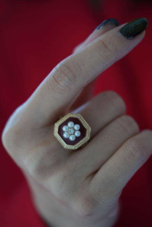 Akoya戒指「汤圆」 商品图0