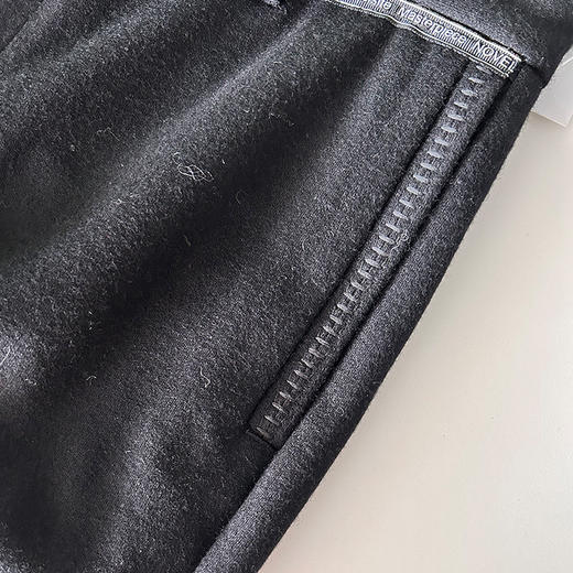 贝纳川通勤细条纹腰头设计男士西裤休闲裤120432025402 商品图2