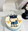 【优品系列】---手绘【萌版胖头警察】警察节蛋糕 商品缩略图0