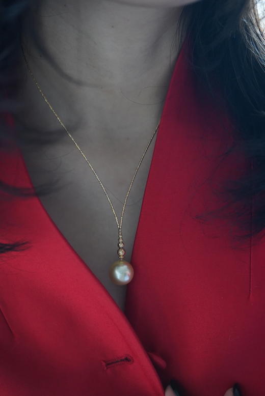 金珠吊坠「流线V型」 商品图2