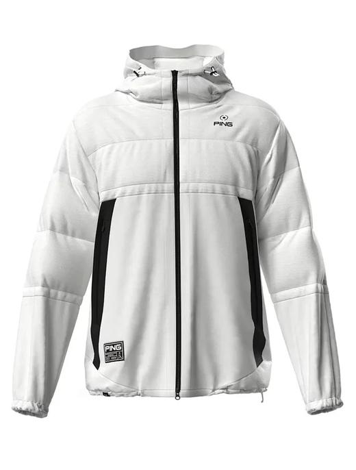 PING 金标系列 高尔夫男士 全向弹力防撕裂 双拉链保暖连帽衫外套 商品图9