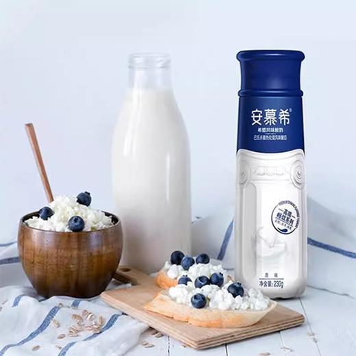 安慕希希腊风味酸奶 原味230g*10瓶/箱 商品图2