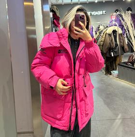 MZ腰间抽绳大口袋中款羽绒服 冬季 402134268887