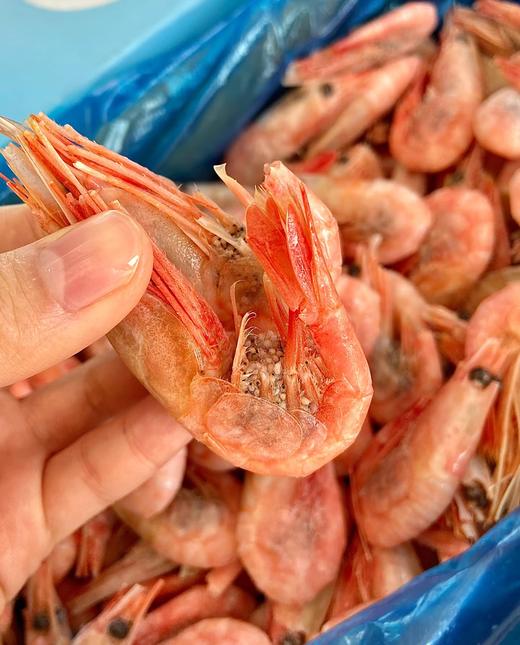 北极甜虾中大号500克*2盒礼盒装（赠手提袋） 80-100  熟冻即食 商品图3