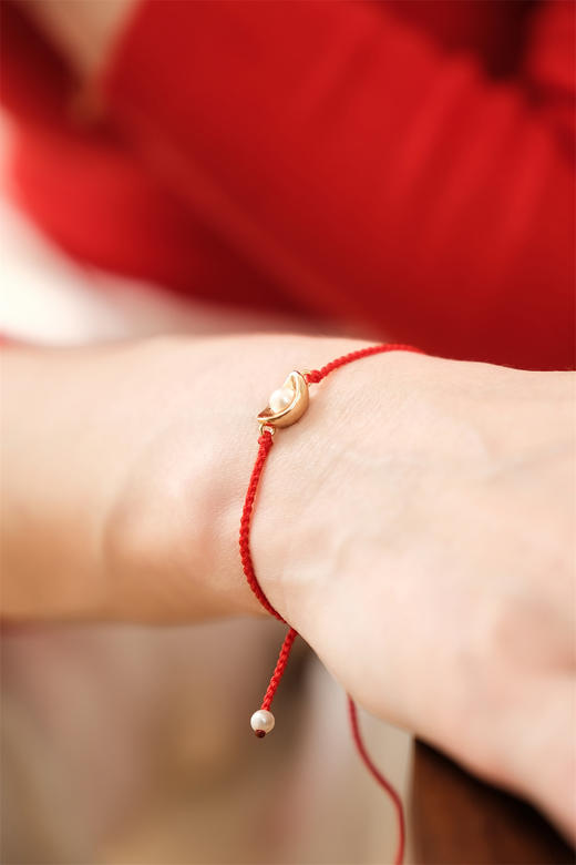 pearl moments珍刻  日富一日 小元宝（珍珠）红绳 商品图8
