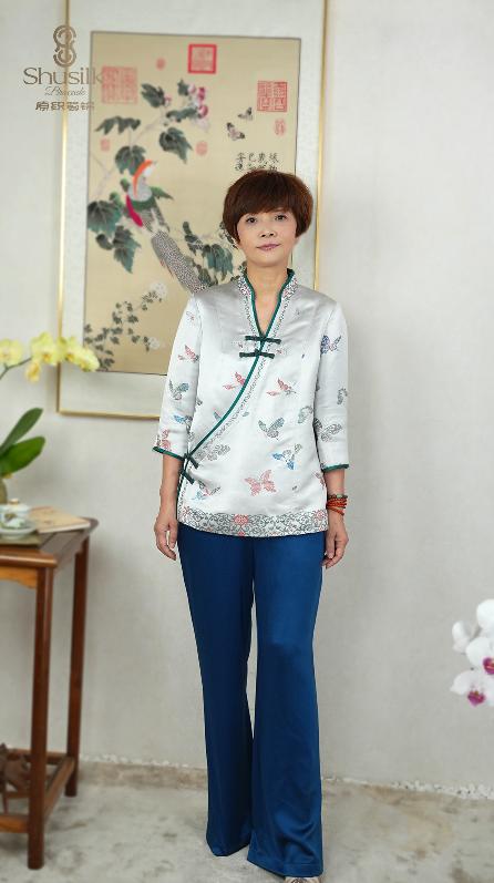 锦蝶新中式定制上衣 商品图0