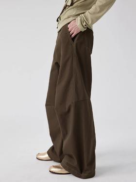 Simple Project/K2530/宽松立体分割休闲长裤