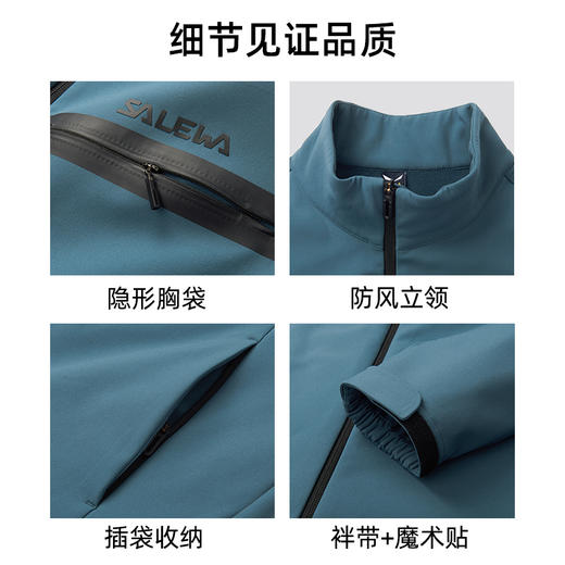 SALEWA|男式软壳外套 SWAEJ910136 商品图3