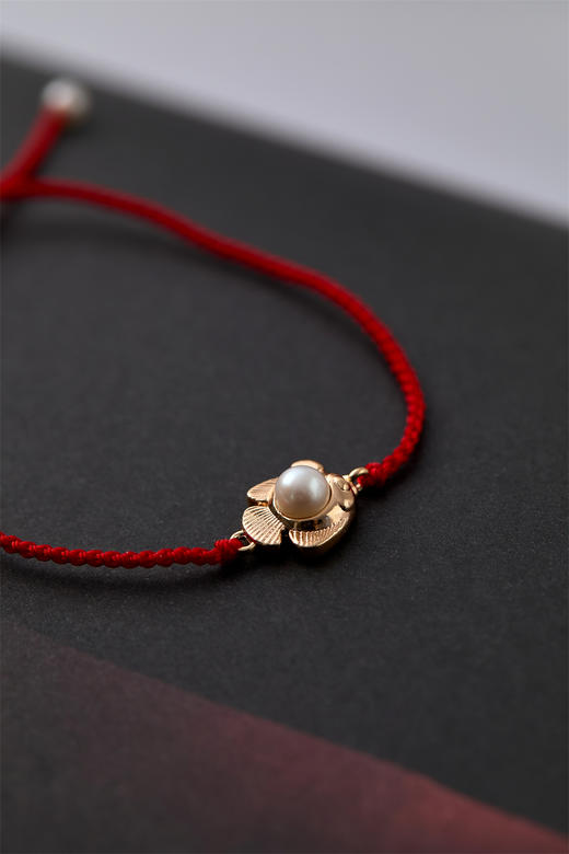 pearl moments珍刻  年年有鱼 小鱼儿（珍珠）红绳 商品图2