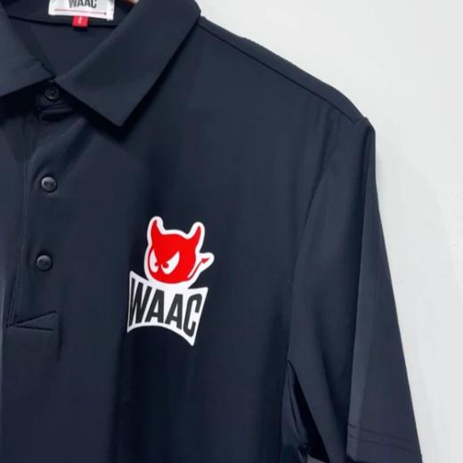 WAAC小恶魔男士新款弹力轻薄休闲polo短袖 商品图2