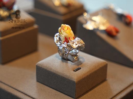 蜀锦花蕾戒指 商品图0