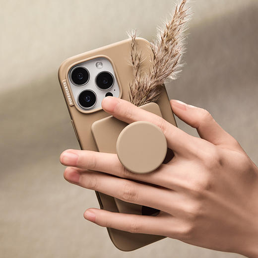 【陶之道】陶坯 Wallet卡包 Wallet of Magsafe磁吸卡包系列 棕色 商品图3