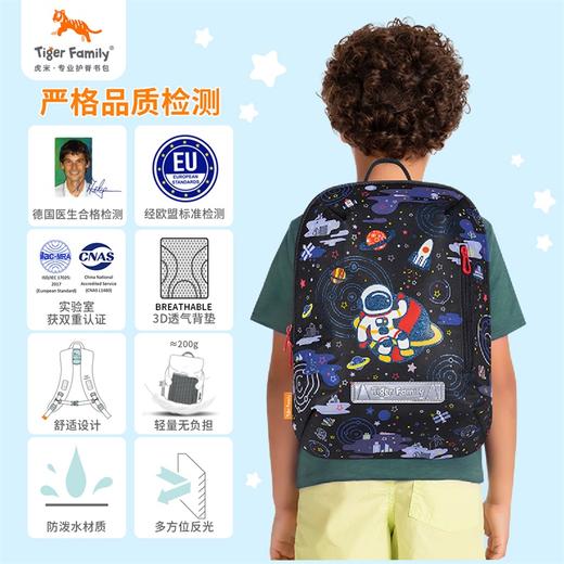 tigerfamily虎米 小冒险家男女书包儿童小学生宝宝背包轻便户外出行旅游功课包 商品图4