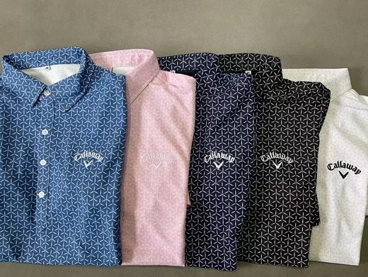 callaway高尔夫翻领防晒透气POLO男士T恤 商品图0