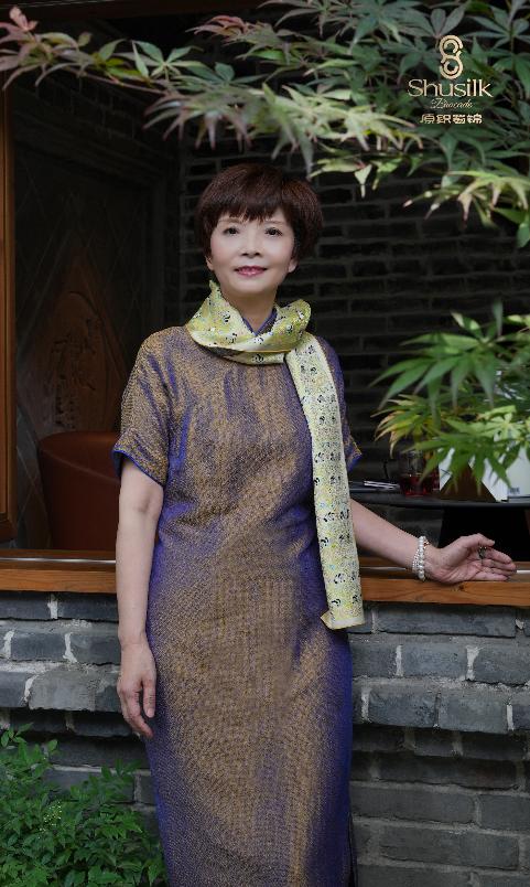 JW1443 褶光旗袍 商品图1