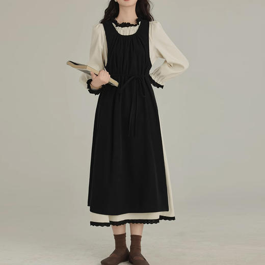 裁缝学苑AS405 计感拼两件套连衣裙纸样女装设接裙子打版 商品图2