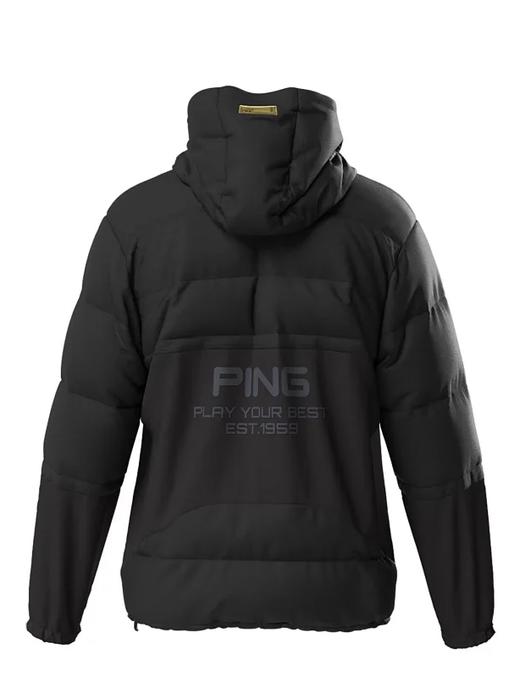 PING 金标系列 高尔夫男士 全向弹力防撕裂 双拉链保暖连帽衫外套 商品图6