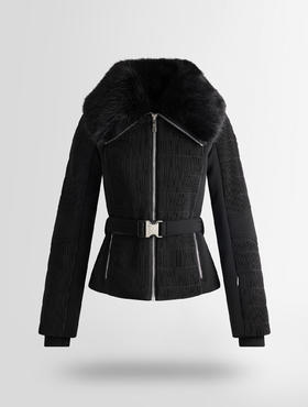 Fusalp - GITU - Noir - 女装 - 滑雪夹克 - 黑色