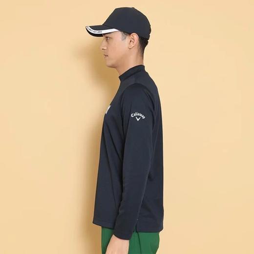 Callaway卡拉威24秋冬高尔夫男士弹力光滑半高领内搭简约舒适长袖 商品图1