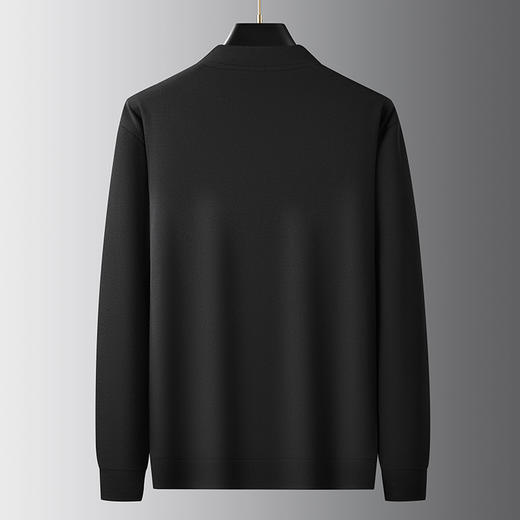 【新款DDA】大依优型大码V领长袖T恤Polo衫加肥加大肥佬休闲商务宽松透气上衣打底 商品图6