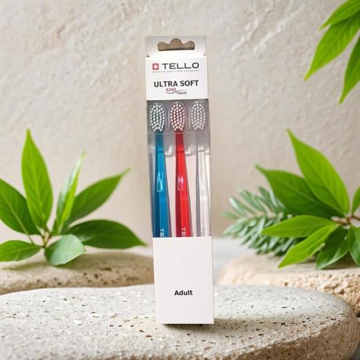 泰尔樂生活美学超软毛牙刷--三支/盒 商品图0