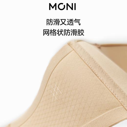 莫妮MONI可拆无肩带内衣女防滑聚拢隐形无痕抹胸薄款小胸显大文胸 商品图2