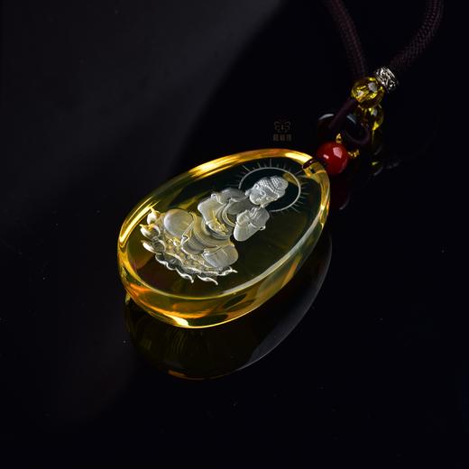 【阿弥陀佛】琥珀坠-HP2501011 商品图4