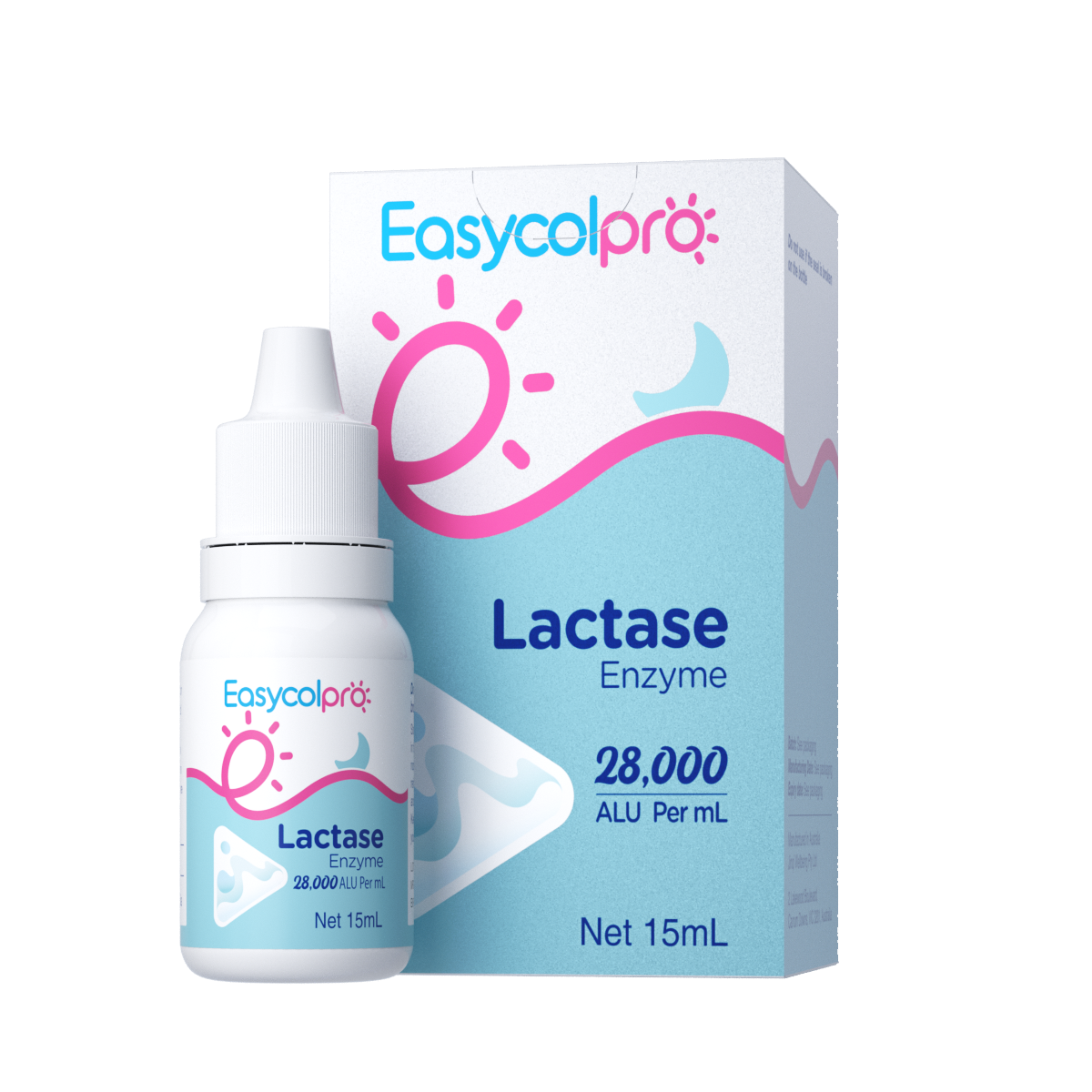 【乳糖酶滴剂】 88%酸性无甘油乳糖酶滴剂 婴幼儿 乳糖不耐受拉肚子奶伴侣15ml