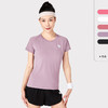 跃牌【PF系列】速干衣女短袖跑步户外宽松弹力上衣运动服休闲健身T恤21322PF 商品缩略图3