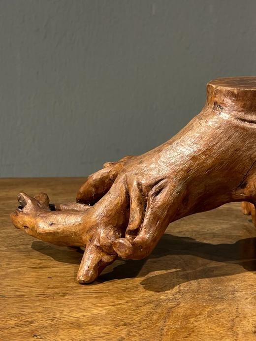 枣木老树根台座，顺丰包邮 商品图6