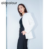 oldcolour春季新款简约休闲时尚宽松职场OL西装外套女Q120417A1 商品缩略图1