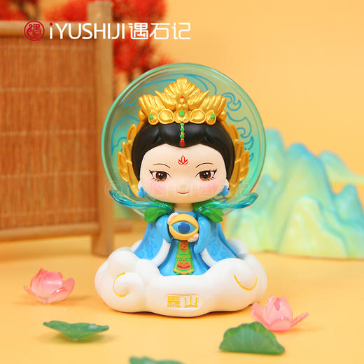 遇石记泰山文创碧霞元君守护系列泰山老奶奶公仔旅游纪念品伴手礼 商品图3