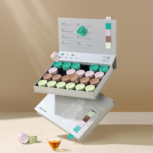 小罐茶 日月光华·非遗印象系列24罐组合茶（茉莉花茶×6，大红袍×6，金骏眉×6，铁观音茶（浓香）×6） 送礼优选商务礼【现货】 商品图9