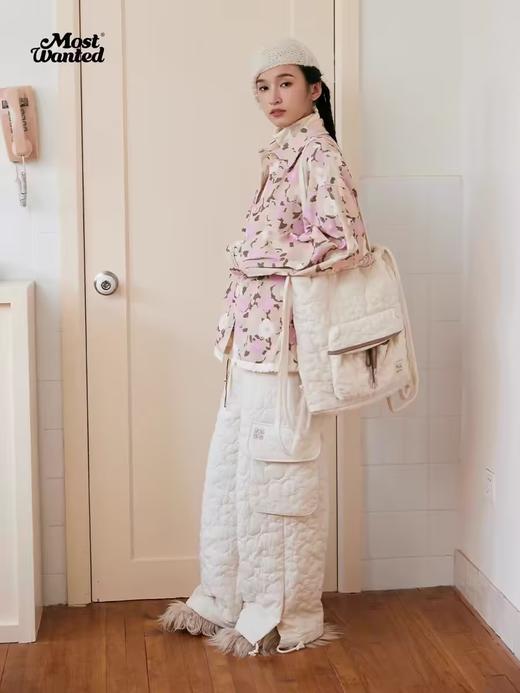 mostwantedlab彩虹/M2434188/小花绗棉双肩束口包 商品图2