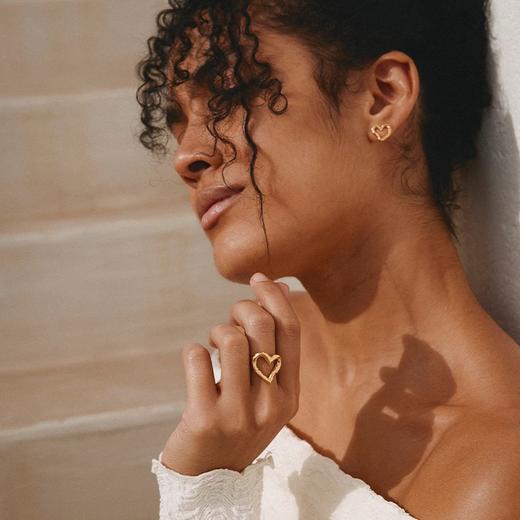 在途4周到｜Agapee-LIORA-爱心 镂空 戒指［法国设计师］ 商品图2