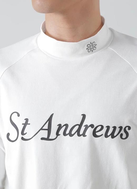 St ANDREWS 高尔夫男士 24秋季 弹性 吸汗半高领长袖 商品图7