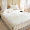 【全包围不移位】A类纯色牛奶绒床笠三件套宝宝绒床盖床罩床套席梦思保护套床垫套 商品缩略图7