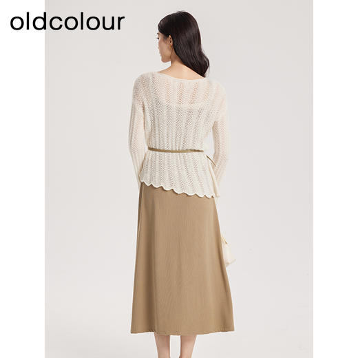 oldcolour春季新品时尚通勤气质百搭显瘦套装女Q131015A1 商品图4
