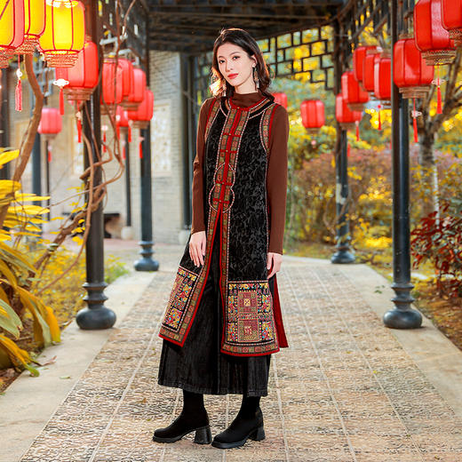 锦绣连珩长马甲外套 | 大气端庄 |现货加急发 商品图2