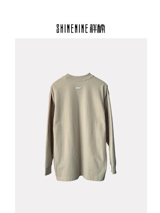 E43971183纯色长袖T恤 商品图3