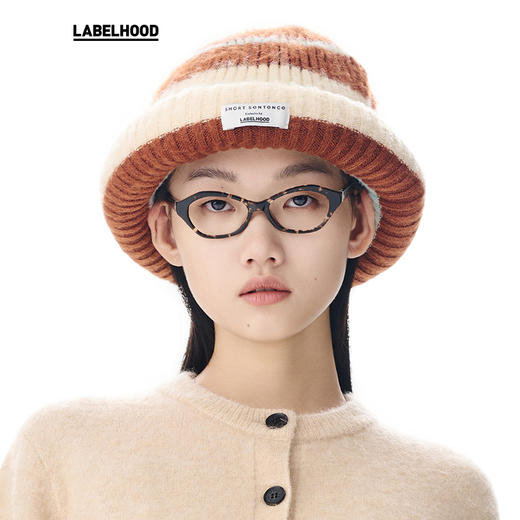 【SHORT SENTENCE×LABELHOOD】联名款UFO可爱圆边针织帽 商品图1