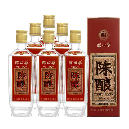 醒四季陈酿52度浓香型白酒500ml*1瓶 商品图5