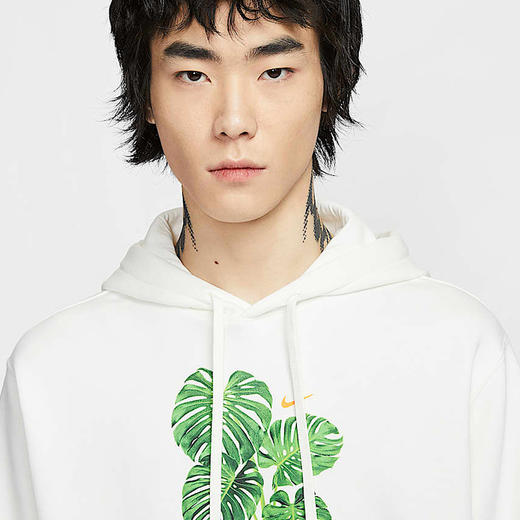 【限时秒杀】Nike耐克男子卫衣春季运动休闲图案加绒套头连帽针织衫HQ2968-133 商品图2