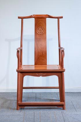 红桥红  家具严选  缅甸花梨（大果紫檀）【上博四出头 官帽椅】