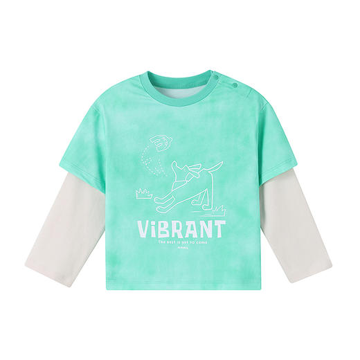 男童圆领长袖针织衫春季新款安奈儿童装实体店同款XB511538 商品图7