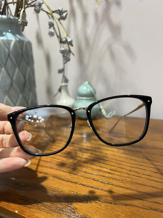 110-1 渠道夯货 linda 超轻钛合金 带鼻托的镜框镜架 时尚墨镜 商品图13