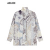 【HIDEMI×LABELHOOD】蕾虎联名印花丝巾衬衫上衣女 商品缩略图3