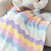 苏苏姐家毛线编织彩虹波浪
毯子宝宝手工盖被DIY视频材料包教 商品缩略图3