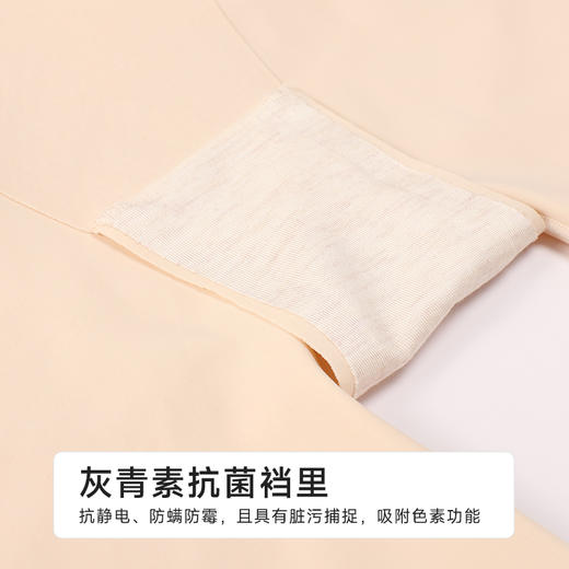 都市丽人三分裤薄锦纶收腹提臀小蛮腰美塑裤安全裤LLH1A3 商品图6